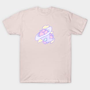 Floral Witches Hat - Pastel Witchcraft Series T-Shirt